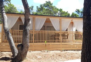 Terrace/patio - Mobile Home Sara - Camping Baško Polje (Baška Voda)