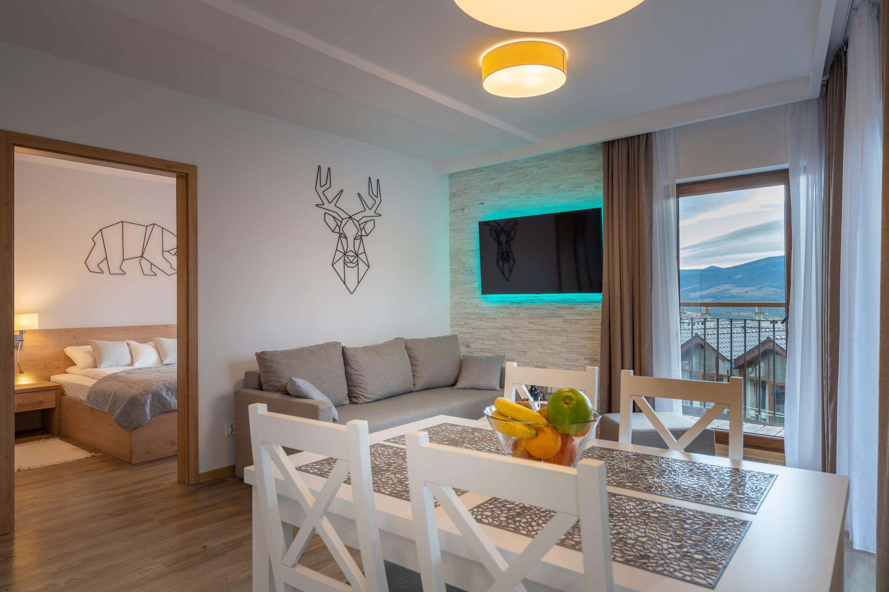 Deluxe-Apartment | Wohnzimmer