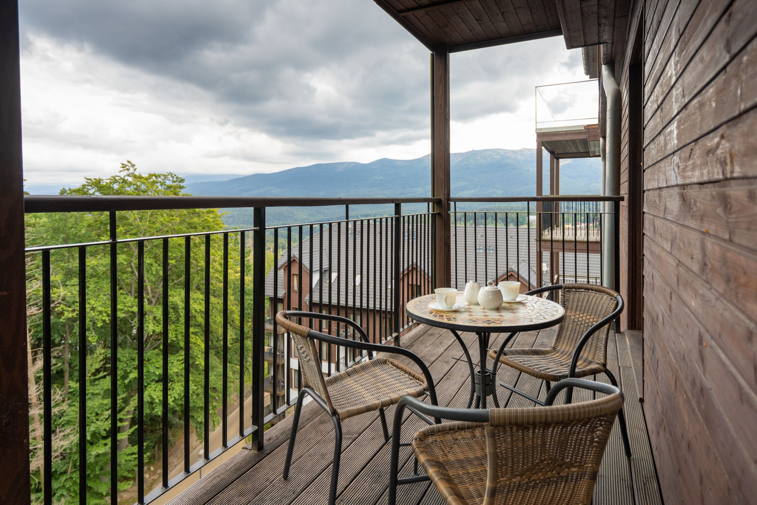 Premium-Apartment | Blick vom Balkon