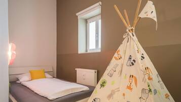 2 Schlafzimmer, Bügeleisen/Bügelbrett, kostenloses WLAN, Bettwäsche