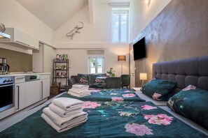 1 bedroom, iron/ironing board, free WiFi, bed sheets