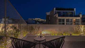 Acropolis View Suite | Vue depuis le balcon