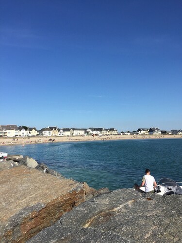 A louer maison de vacances au bord de la mer en Bretagne Sud