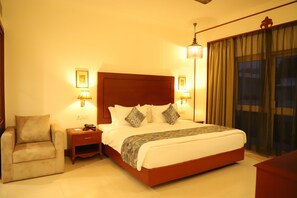 Premium bedding, minibar, in-room safe, individually decorated - Hotel Chandela Khajuraho (Rajnagar)