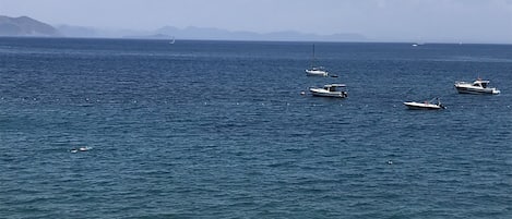 Beach nearby, beach bar