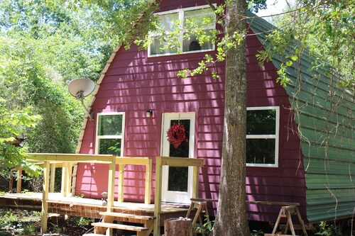 A wonderful Yoga Retreat Mini House in Houston surrounded by Nature.