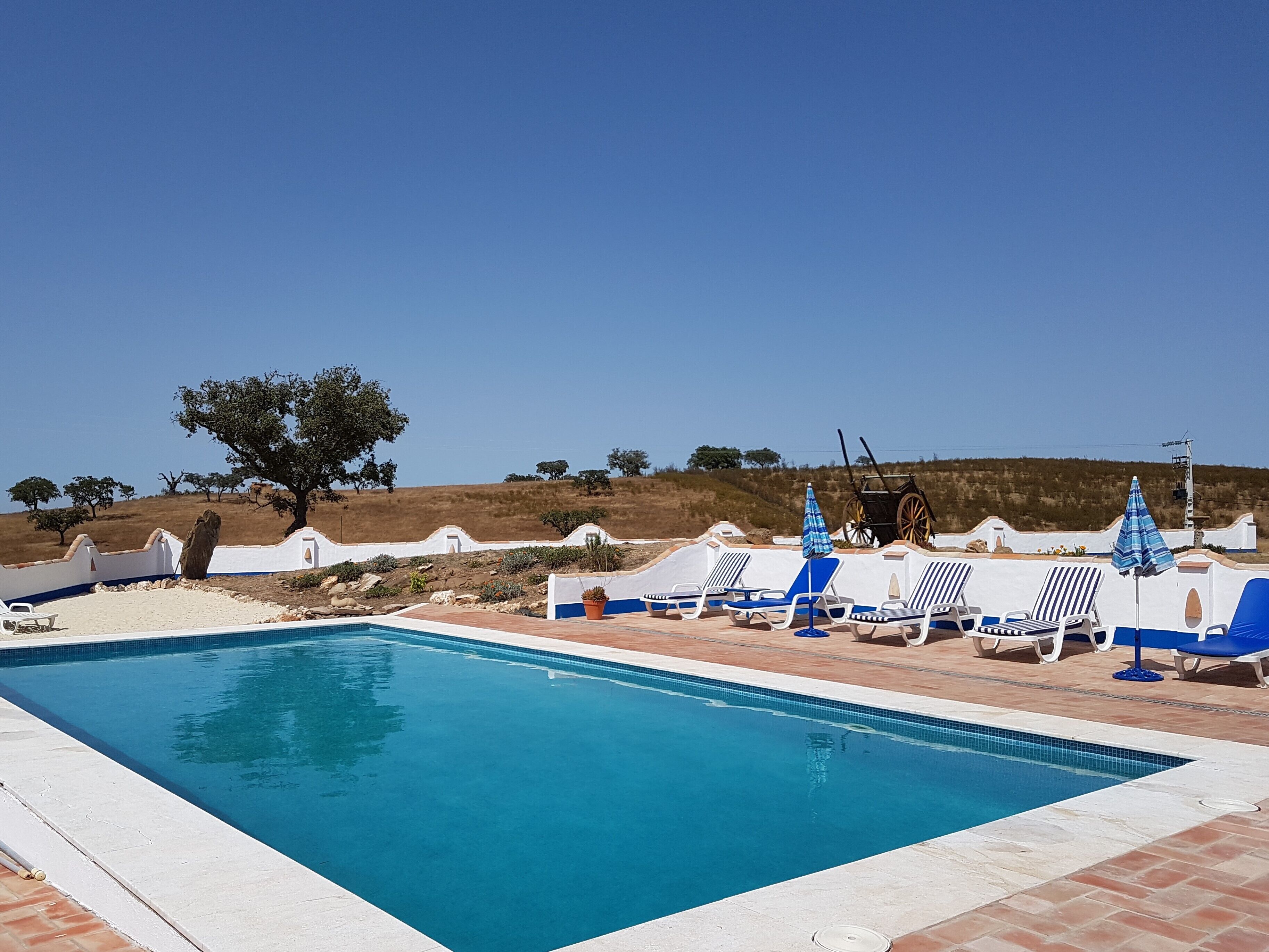 Relax by the pool while the children play on the beach