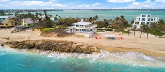 Avalon: 8BR/5BA Ocean-to-River Palace; Heated pool, hot tub, private dock, more!