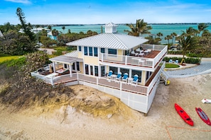 Exterior - Avalon: 8BR/5BA Ocean-to-River Palace; Heated pool, hot tub, private dock, more! (Stuart)