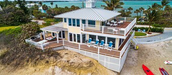 Avalon: 8BR/5BA Ocean-to-River Palace; Heated pool, hot tub, private dock, more!