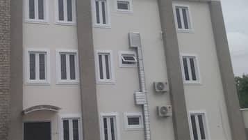 Fassade der Unterkunft