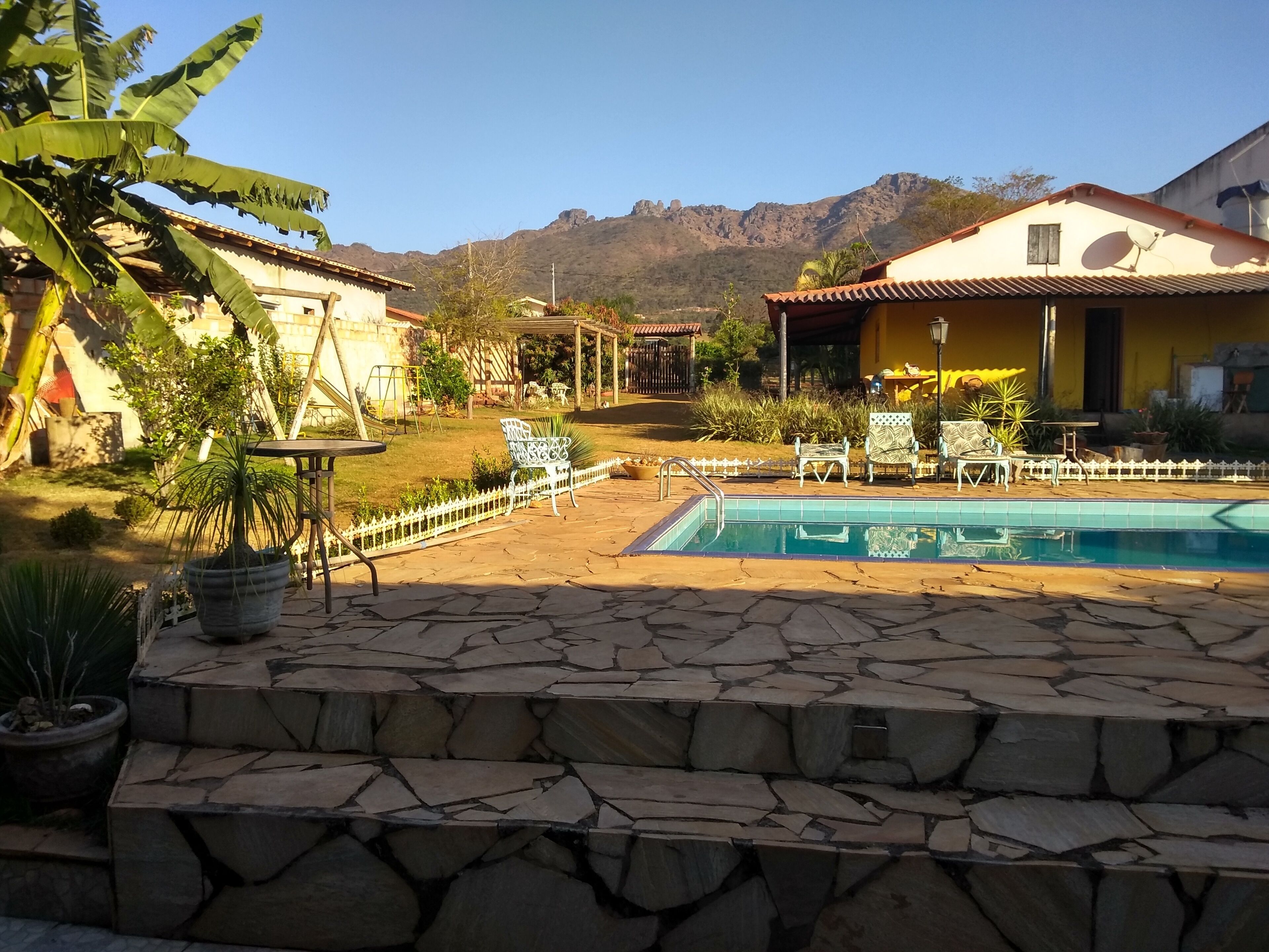 Alberca al aire libre 