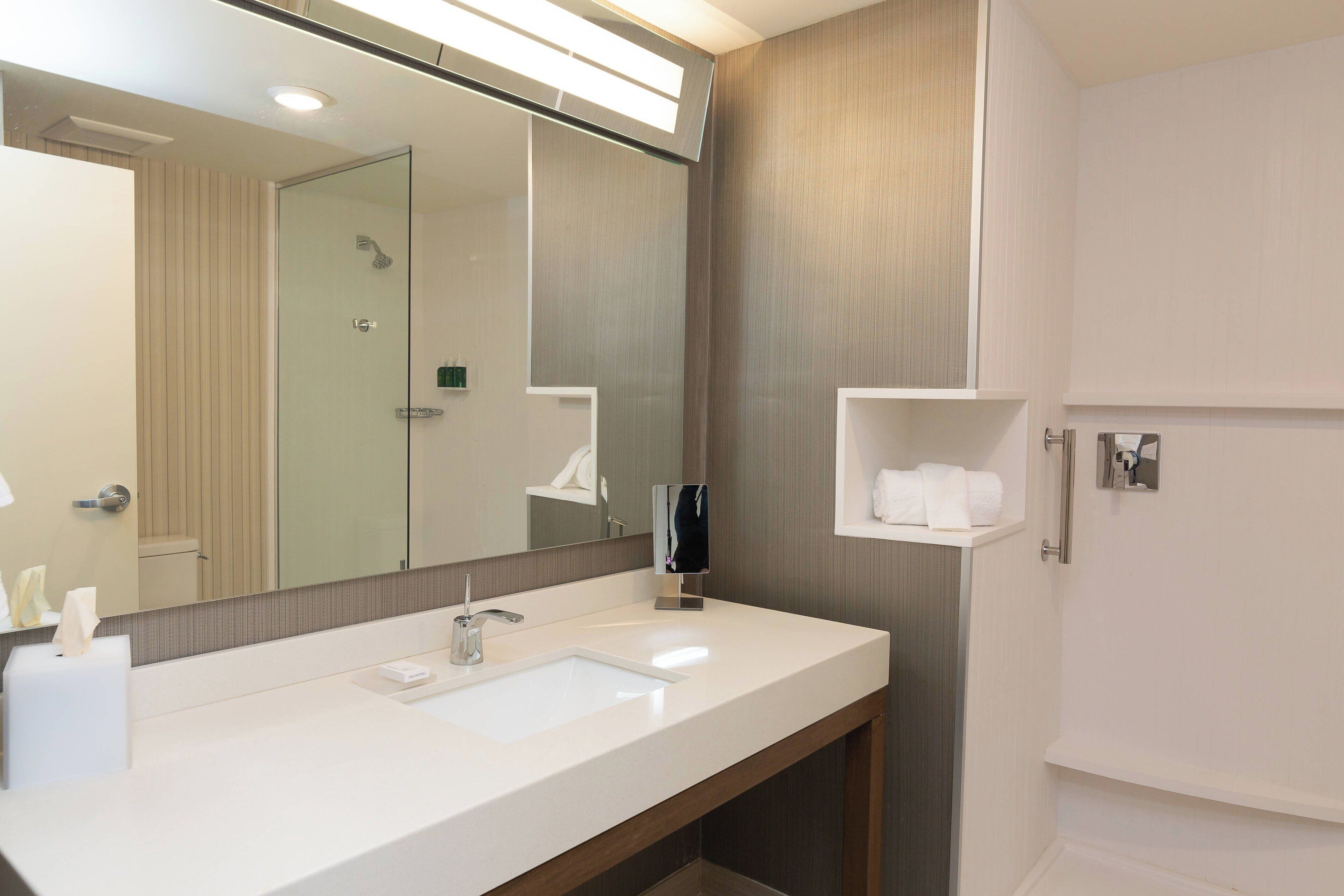 free toiletries, hair dryer, towels, soap