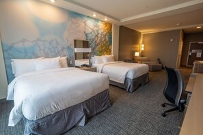 Suite, 2 Queen Beds | Desk, laptop workspace, blackout curtains, iron/ironing board - Courtyard by Marriott Cartersville (Cartersville)