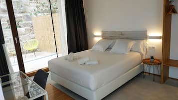 Deluxe tweepersoonskamer, terras | Gratis wifi