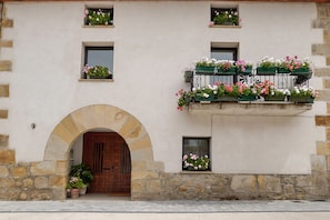Fassade der Unterkunft