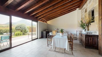 House | Living area | 50-inch flat-screen TV with digital channels, TV