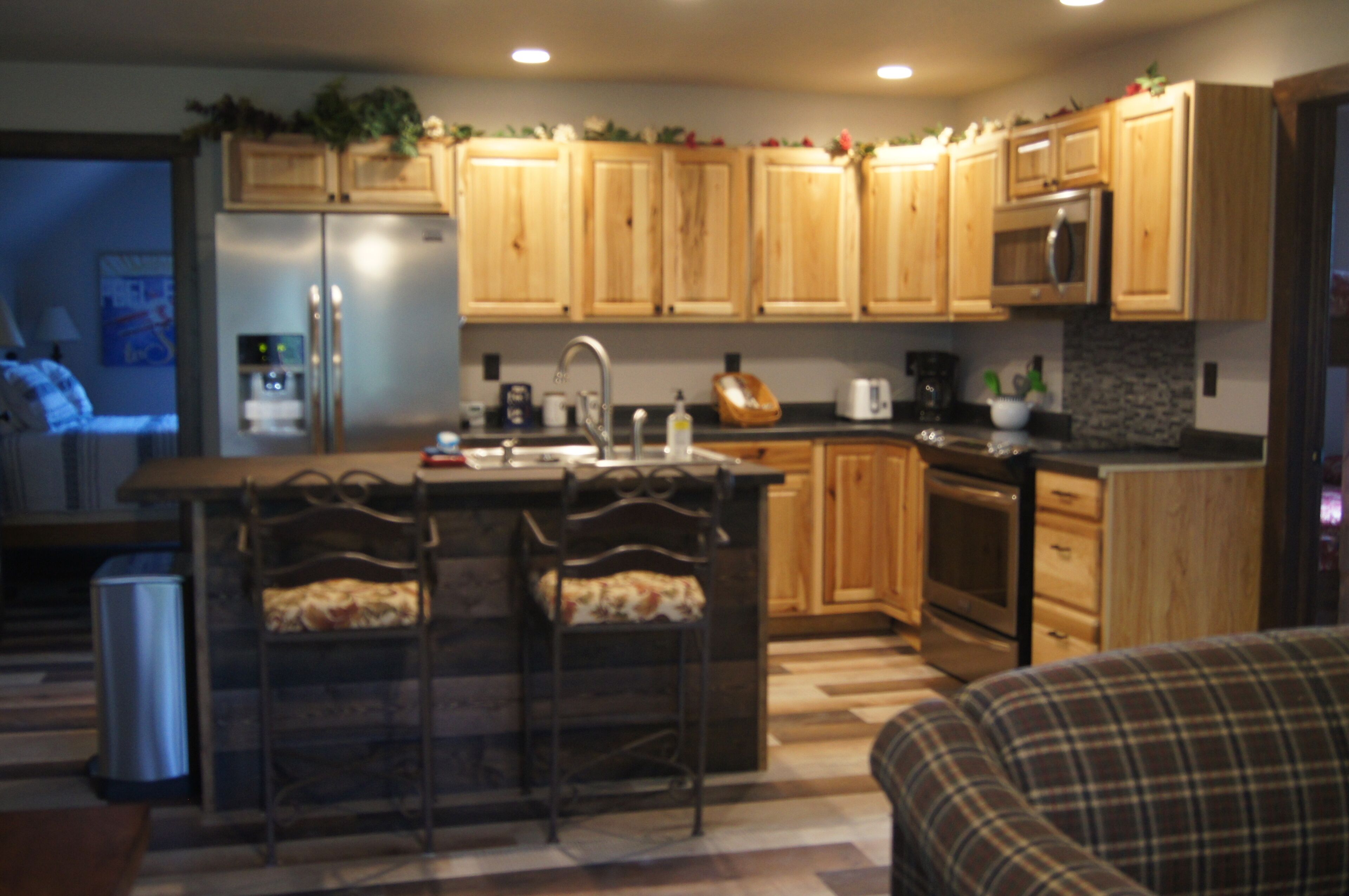 Dishwasher, paper towels