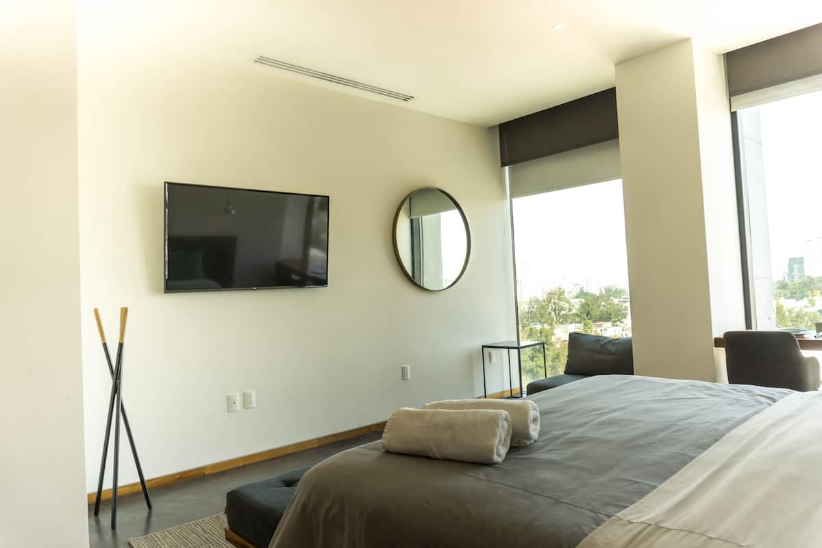 Suite estudio ejecutiva D | Laptop workspace, free WiFi