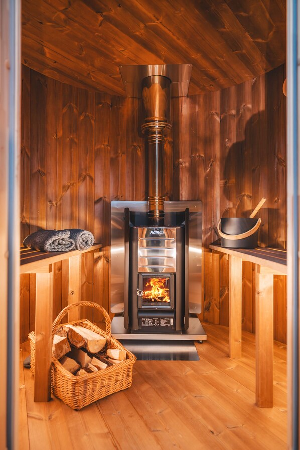 Habitación Deluxe, baño privado (The Wriggly Tin) | Spa | Sauna, bañera de hidromasaje