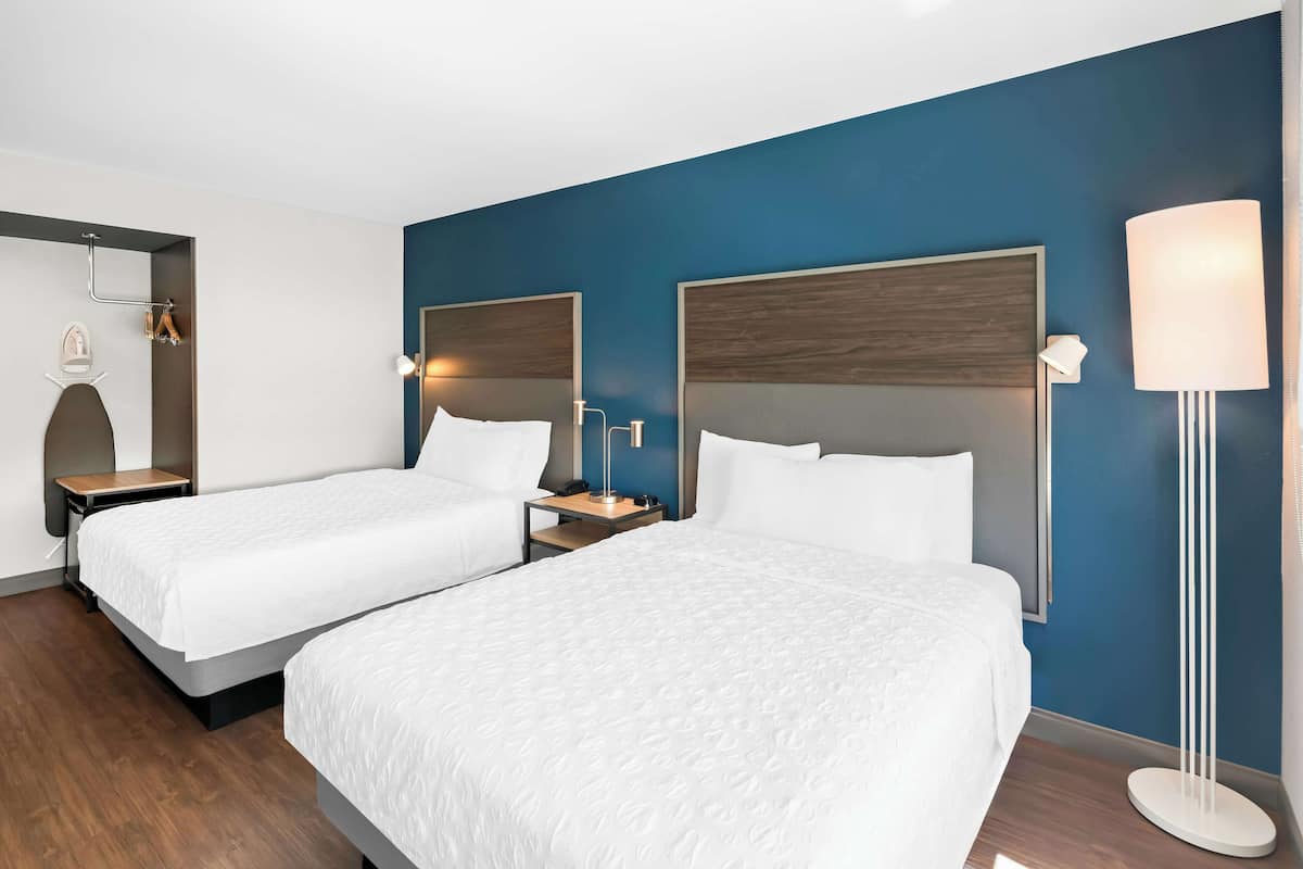 Room, 2 Queen Beds | Premium bedding, individually furnished, desk, laptop workspace