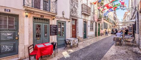 Udendørs spisemuligheder