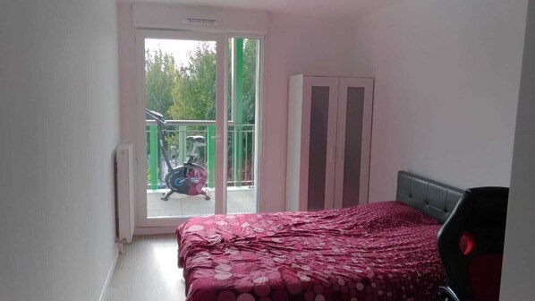 1 間睡房、書桌、熨斗/熨衫板、免費 Wi-Fi