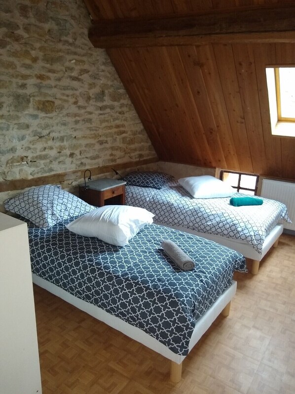 3 chambres, Wi-Fi, draps fournis