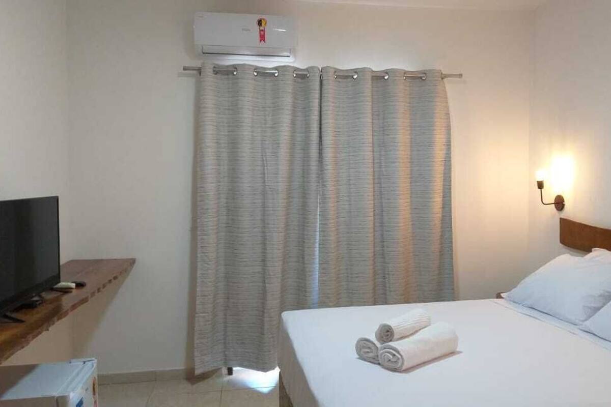 Standard Double Room | Pillow-top beds, free minibar, blackout curtains, free WiFi