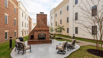 Enceinte de l’hébergement