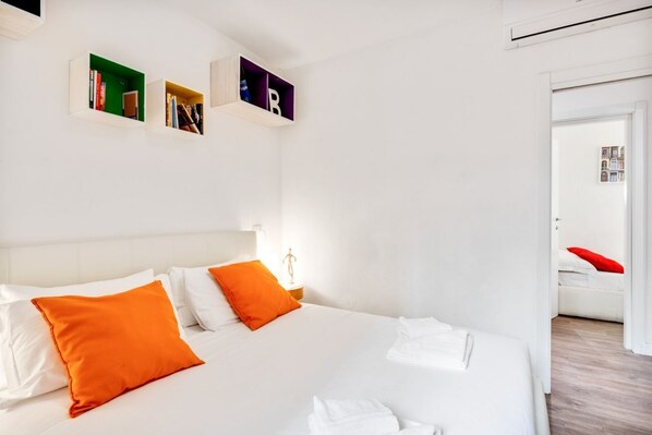 2 habitaciones, tabla de planchar con plancha y wifi 
