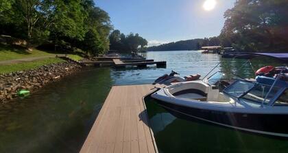 Lakefront Home in Private Cove of Deerfield Resort with Boat Slip. Pet-Friendly!