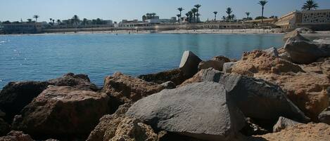 Windsurfing, beach volleyball