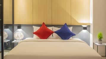 Free WiFi, bed sheets