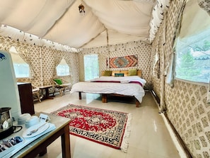 Luxury Swiss Cottage Tent | Ilmainen Wi-Fi
