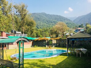 Alberca al aire libre 