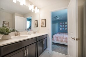 Hair dryer, towels