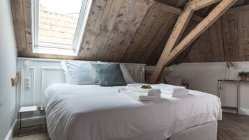 Luxe beddengoed, een kluis op de kamer, gratis wifi, beddengoed