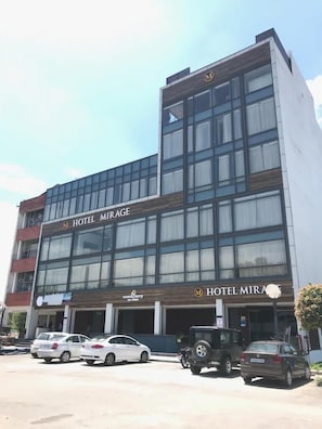 Fassade der Unterkunft