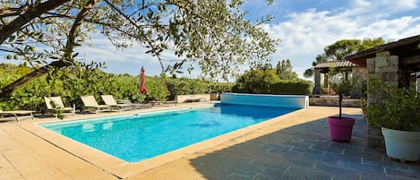 Piscine chauffée