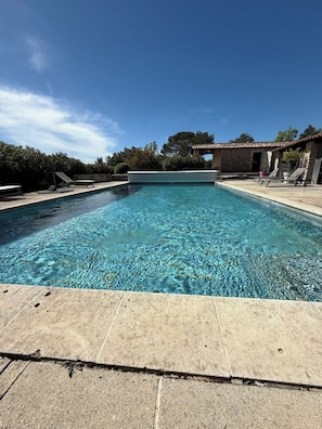 Piscine chauffée