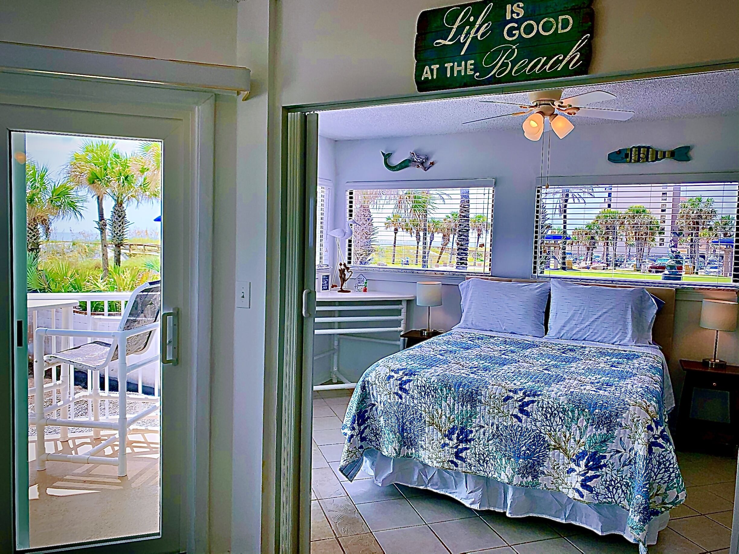 1 間睡房、熨斗/熨衫板、免費 Wi-Fi、床單