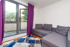 Deluxe-Apartment, 1 Schlafzimmer, Terrasse