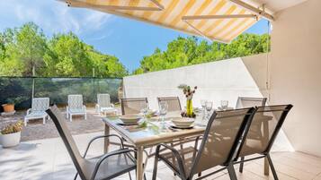 Udendørs spisemuligheder