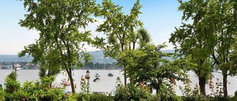 Blick von der Unterkunft