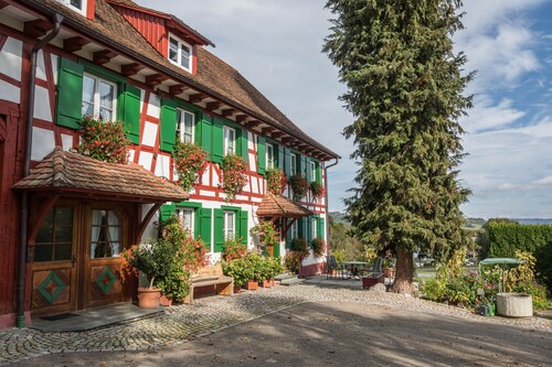Ferienwohnung "Risthof 3" mit Balkon, Gemeinschaftsgarten, Sauna und Spielplatz