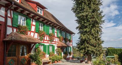 Ferienwohnung "Risthof 3" mit Balkon, Gemeinschaftsgarten, Sauna und Spielplatz