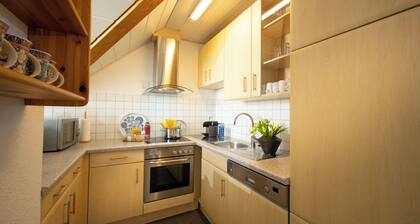 Big Apartment “Vestner” Near Lake Constance with Wi-Fi, Balcony, Terrace & Garden