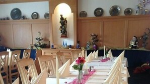 Middag serveres