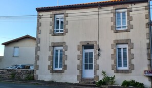 Façade de l’hébergement